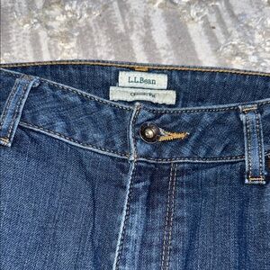 L.L. Bean High Rise Blue Jeans Classic Denim